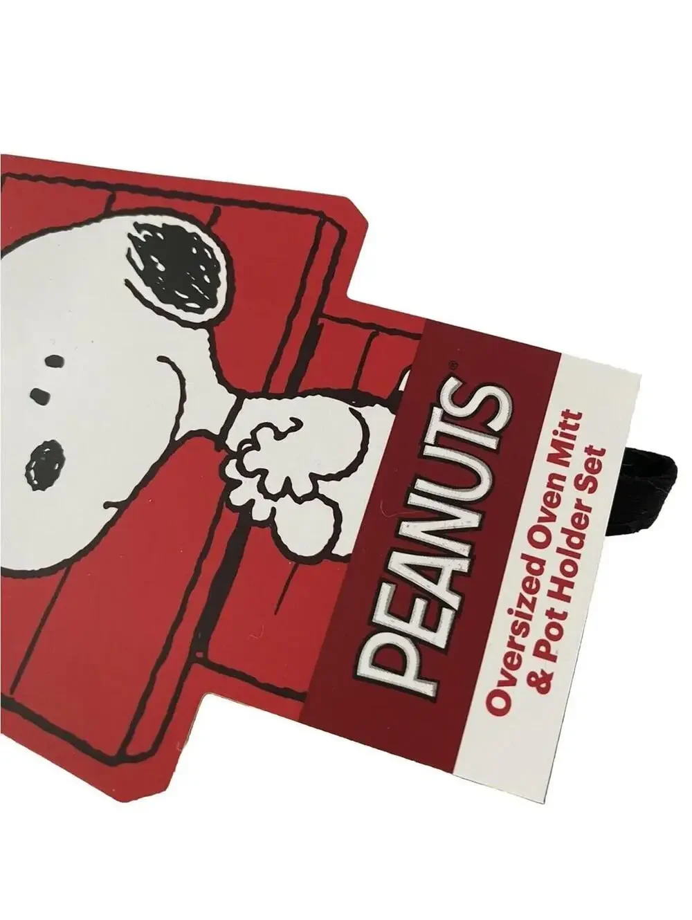 Peanuts Charlie Brown Oven Mitt & Pot Holder Kitchen Gift Set NEW Cute Peanuts